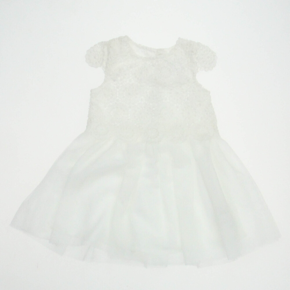 Early Days Girls White Dress size: 9-12 Months